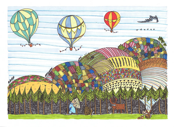 Up, up and away!