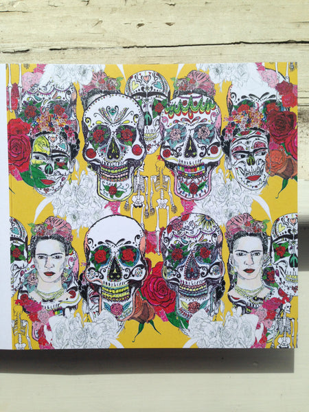 Frida - Dia de los Muertos - Sugar Skulls