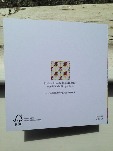 Frida cards - Dia de los Muertos - Set of 4