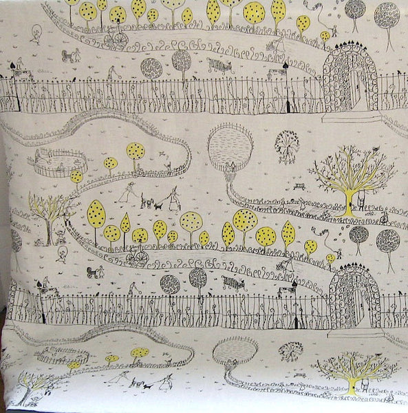 Victorian Park Scene